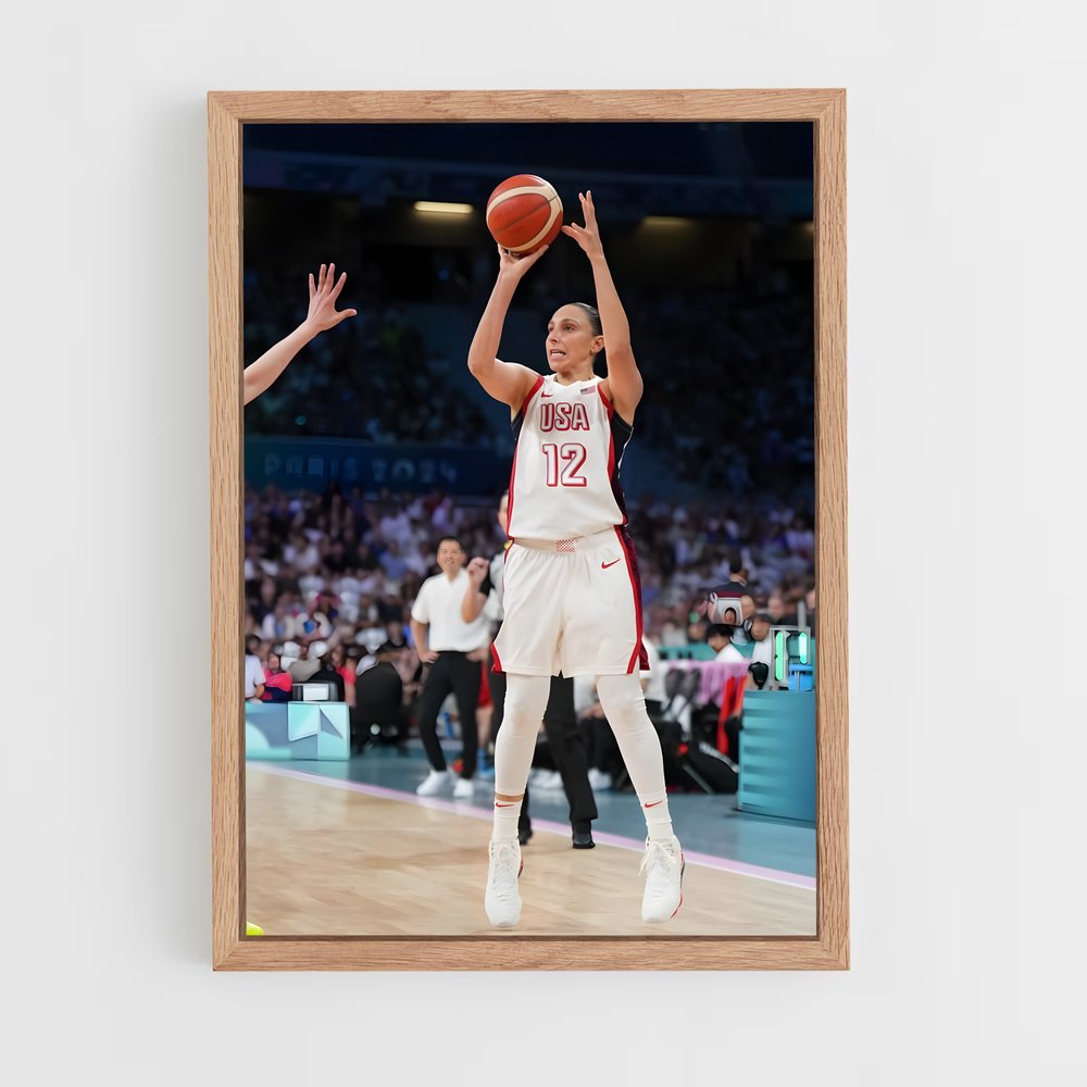 Poster Diana de taurasi – affiche Basketball (vue 4)